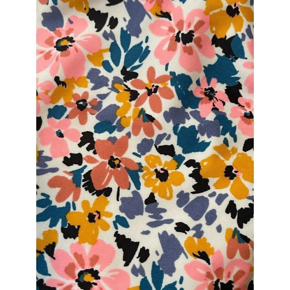 Xhilaration Floral Bikini Bottoms 14W